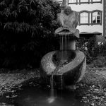 Altstadt Köpenick: Langzeitbelichtung eines Brunnens