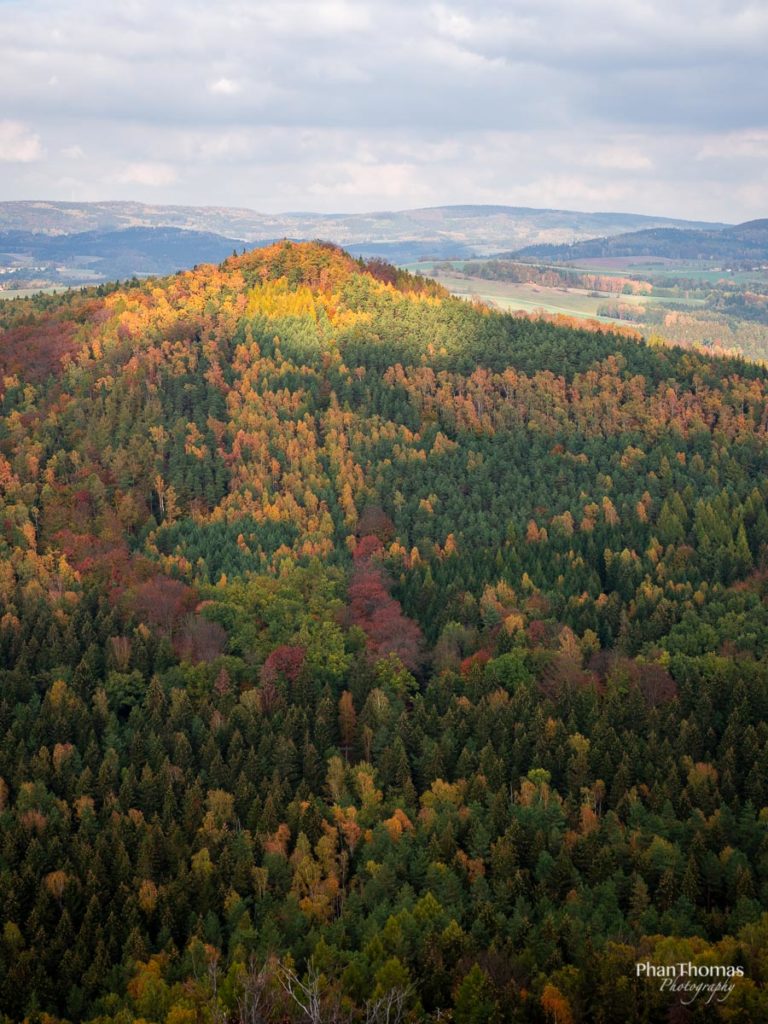 Schrammsteine: Bunter Herbst