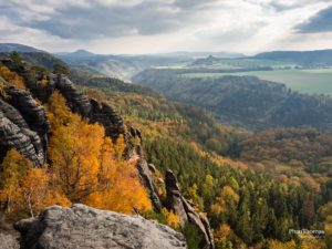 Schrammsteine: Sonnenstrahlen