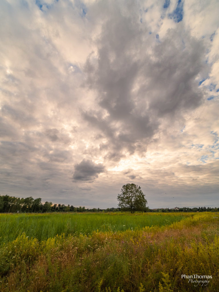 Dramatische Wolken